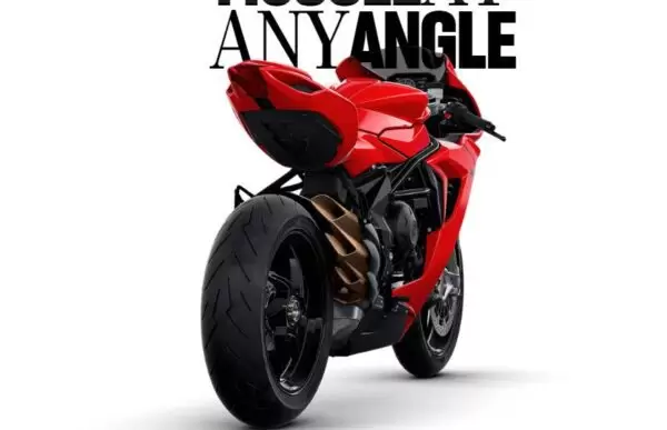MV Agusta F3 Rosso full Rear view