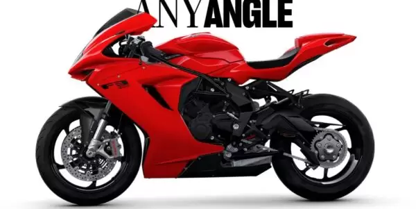 MV Agusta F3 Rosso full side view