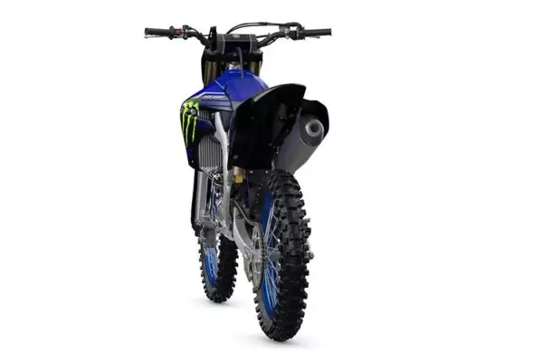 Yamaha YZ250F Motocross Motorcycle full rear view