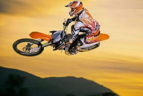 ktm 125 SX off road sports motorcycle awesome view
