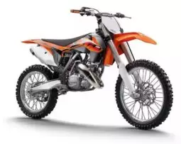 ktm 125 SX off road sports motorcycle feature image