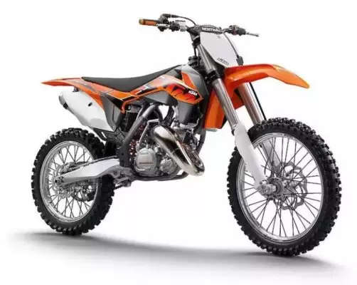 ktm 125 SX off road sports motorcycle feature image
