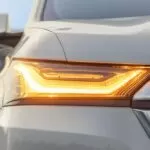 Chevrolet Traverse SUV 2nd Generation facelift tail light close view