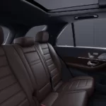 Mercedes Benz GLE Class SUV 4th Generation 2nd row seats view
