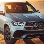 Mercedes Benz GLE Class SUV 4th Generation front close view