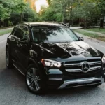 Mercedes Benz GLE Class SUV 4th Generation in black full view