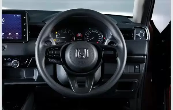 Honda HRV SUV 3rd Generation steering wheel close view