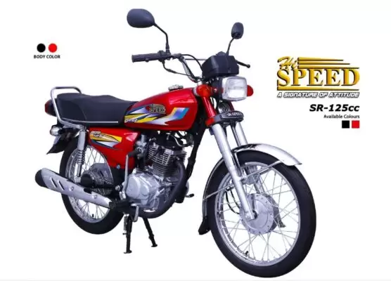 Hi Speed SR 125cc Motorcycle feature image