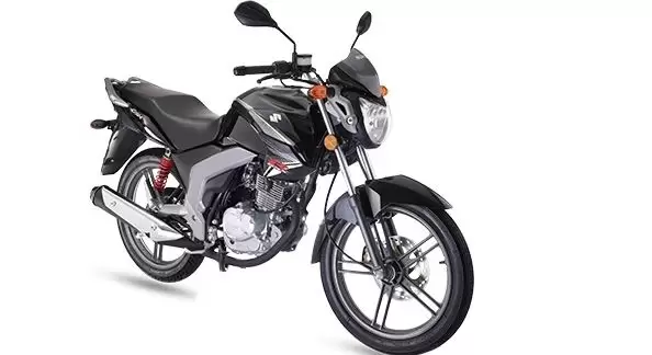 Suzuki GSX 125cc Motorcycle in black color