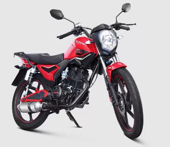 Crown Fit 150 Fighter Sports Bike awesome looking in red Crown Fit 150 Fighter Sports Bike awesome looking in red