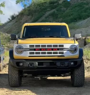 Ford Bronco SUV 6th generation full front view