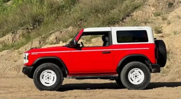 Ford Bronco SUV 6th generation full side view