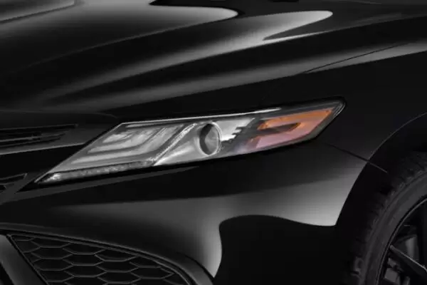 Toyota Camry Hybrid Sedan XV70 headlamp view