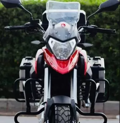 Zongshen RX1 Tourer Motorcycle front view