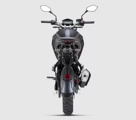 Benelli 180s Sports Bike black color full rear view