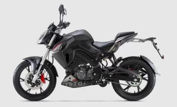 Benelli 180s Sports Bike black color full side view
