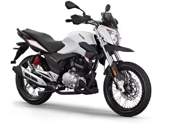 Derbi ETX Sports Bike white color feature image