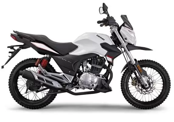 Derbi ETX Sports Bike white color full side view