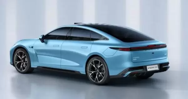 Chery Exeed Sterra ES Electric Sedan side and rear view