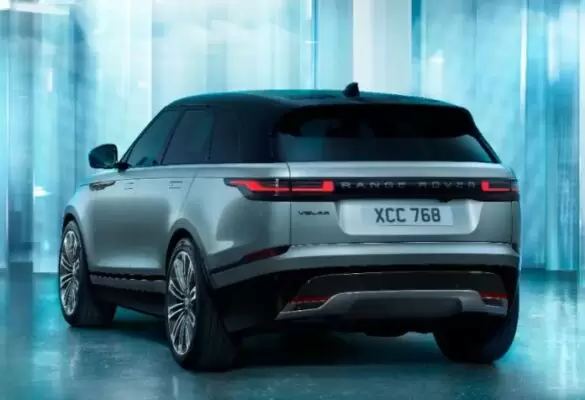 Range Rover Velar SUV facelifted rear view