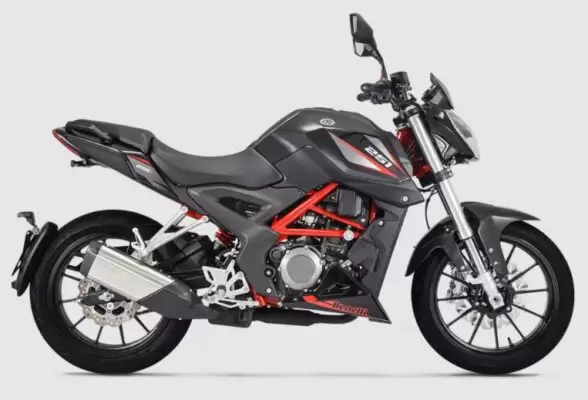 Benelli 251S Sports Motorcycle full side view 2