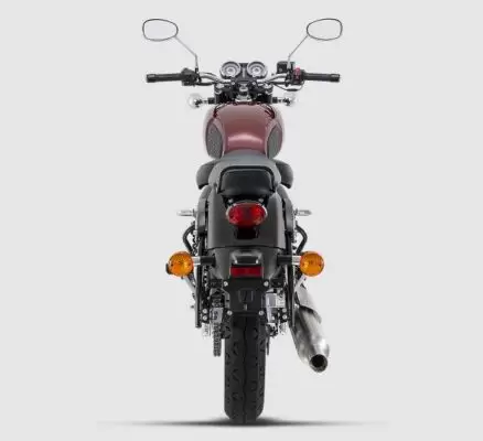 Benelli Imperiale 400 retro Cruiser Motorcyle full rear view