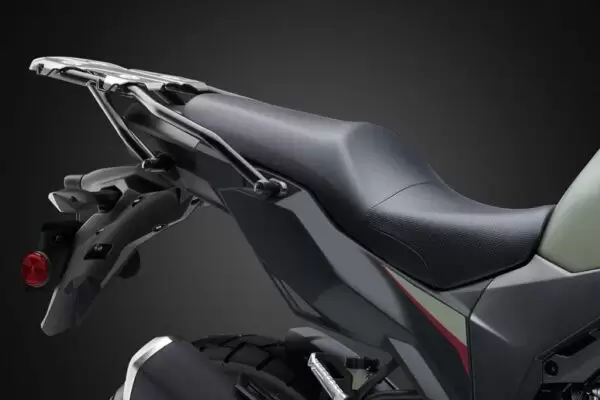 Kawasaki Versys x 300 Motorcycle seat view