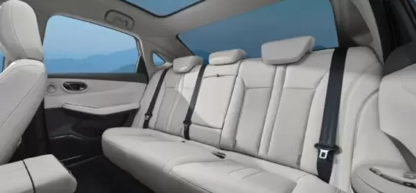 GAC Aion X Max electric sedan rear seats design