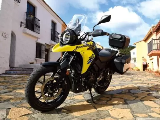 Suzuki V Strom 250 Adventure Motorbike title image