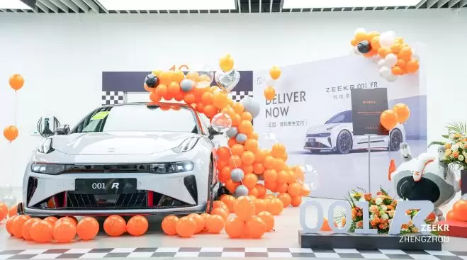 Zeekr's High Powered EV Made The 001 FR's First Delivery